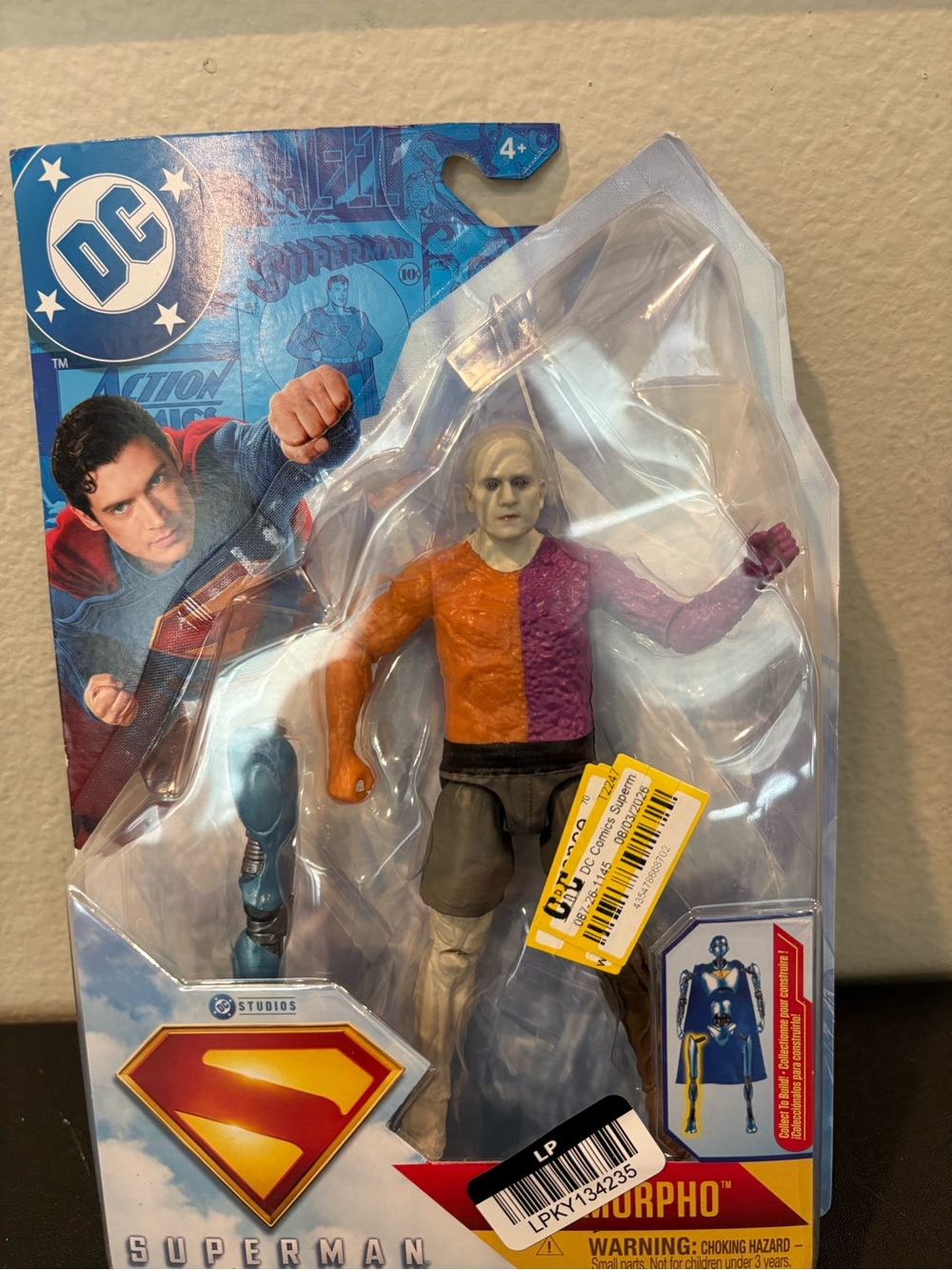 DC COMICS Superman Movie METAMORPHO 6-inch Action Figure • Ages 4+
